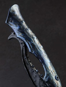 Cuchillo de cocina multiusos Cuchillo de chef de hoja de acero inoxidable con mango de madera Regalo para el regalo de aniversario de tu madre. - Product Image 2