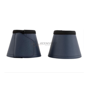 Bottes de protection pour chevaux en cuir PU renforcé, doublure en peluche rembourrée durable, bottes de protection confortables de haute qualité - Product Image 1