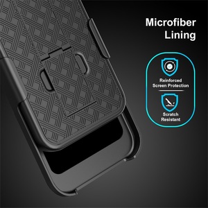 Étui robuste tissé avec clip ceinture et béquille pour Google Pixel 10A (OEM/ODM) - Product Image 5