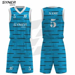 Conjunto de uniforme de baloncesto personalizado para hombre, nuevo diseño, camiseta de sublimación de talla grande, ropa de baloncesto reversible personalizada, camisetas - Product Image 6