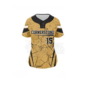 Conjunto de ropa deportiva transpirable de béisbol y softbol de manga corta de nuevo estilo de venta directa de fábrica - Product Image 2
