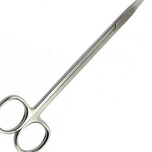 กรรไกรผ่าตัดสเตนเลสสตีลแบบยาวตรงแหล่งจ่ายไฟเครื่องมือขั้นตอนทางคลินิกเครื่องมือผ่าตัดพื้นฐาน - Product Image 4