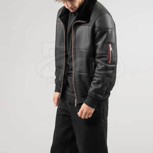 Chaquetas de Cuero Vacuno para Hombre a Precio Económico, Nueva Llegada de Invierno, Color Personalizado, Logotipo Frontal, Alta Calidad, Transpirable, Secado Rápido - Product Image 3