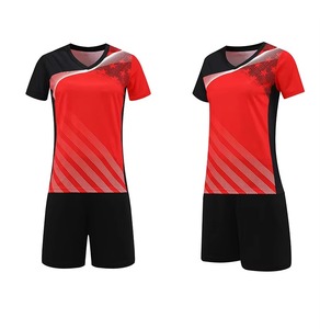 Compra al por mayor conjunto de uniformes de voleibol, uniforme de equipo personalizado para mujer, estampado por sublimación, uniforme transpirable de poliéster - Product Image 5