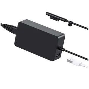 Wholesale chargeurs EU 65W Power Adapter Fast Charger For Microsoft