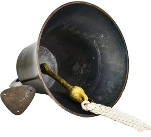 Campana de Barco de Latón Vintage Hecha a Mano, Sólida, Antigua, Pulida, de Primera Calidad, Decoración Náutica para Barcos y Embarcaciones Marítimas - Product Image 2
