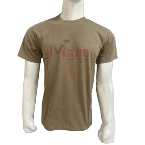 Camisetas deportivas de algodón 100% personalizadas transpirables de alta calidad para hombre, muestra gratis - Product Image 1