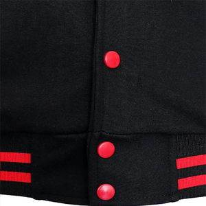 Top Trending Men's Custom Made <b>Thin</b> Stand Collar Breathable Windproof Eco-Friendly Canvas Varsity Jacket Durable Material - Product Image 2