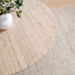 Table à manger de luxe 4 places travertin-beige naturel | Bois de manguier massif Designs pour la salle à manger moderne - Product Image 2