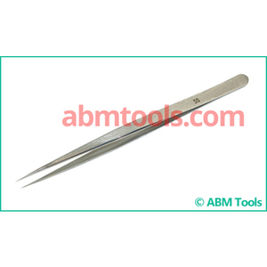 Custom Made Stainless Steel Tweezers With Toothed Tip Non-Magnetic Industrial Use DIY Plastic Handle Pattern No. SS - Product Image 2