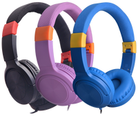 Casque filaire pour enfants, commerce extérieur transfrontalier, casque de musique et de jeu, fabricant, commande en gros