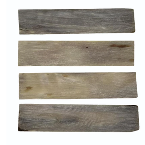 10 piezas Talla L Placas de cuerno de búfalo rústicas hechas a mano ecológicas 100% color natural para arte y coleccionismo - Product Image 2