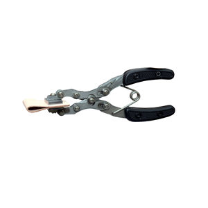 8 Inch Leather <b>Edge</b> Clamp Pliers with Serrated Grip and Nylon Handle Latest Arrival Manual Power Source <b>Tool</b> for <b>Tool</b> Use - Product Image 1