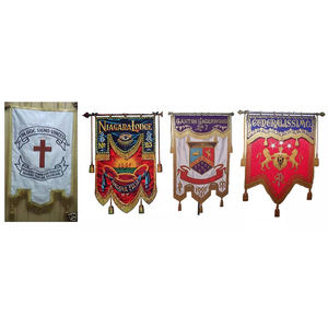 ป้าย Masonic Lodge งานปักลวดลายสำหรับตกแต่ง - Product Image 6