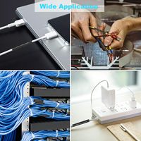 Kit de gaines thermorétractables en PE haute tension 600V, 350 pièces/boîte, isolantes et thermorésistantes, pour câbles et fils