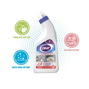 Obay Super Cleaning Degreaser 450ml Stains Calcium Cleaner Waxes & Polishes Liquid Kitchen Detergents