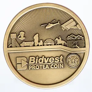 Monete metalliche personalizzate stati uniti moneta stampata in bianco in ottone massiccio/rame su misura per souvenir