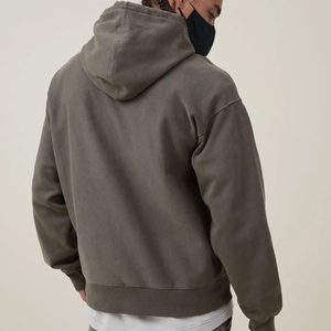 Sudadera con Capucha de Forro Polar Unisex de 420 g/m² al por Mayor, Sudadera con Capucha de Algodón Estilo Urbano, Transpirable, Bordada e Impresa Personalizada - Product Image 4