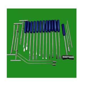 Instrumentos para Extracción de Cemento Tipo Mueller, de Titanio Azul, 22 Piezas, Ortopédicos, Marca Surgiright, con Garantía de Un Año - Product Image 4