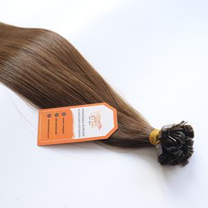 Fábrica al por mayor saludable 100% vietnamita Remy extensiones de cabello humano 8-34 "punta plana trama única todos los colores adecuados - Product Image 5