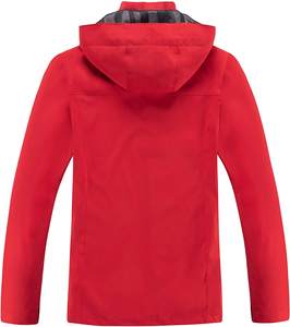 Vestes coupe-vent softshell sur mesure pour hommes, hiver, extérieur, toile, capuche, col montant, imperméable, respirant, streetwear - Product Image 2