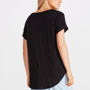 Camisetas de verano personalizadas para mujer, ropa de moda con estampado de dinero, cuello redondo y manga corta. - Product Image 4