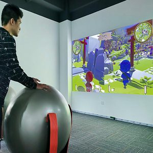 Máquina de Juego Interactiva con Pelotas Suizas para Niños, con Pantalla, para <span class=keywords><strong>Parques</strong></span> de Diversiones, Precio de Mayorista de Fábrica - Product Image 5