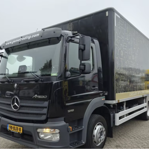 Precio de Subasta, Camión Refrigerado Industrial DIY ODM Marc1dez-Bems Ateg0 1623 4x2 Daycab Euro 6C Chereau, Caja Refrigerada de 5.4M, Aut0cl1ma L0ngrun CNG - Product Image 1