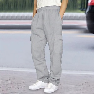 Top Trending Summer Men Pantalones Transpirable Quick Dry Cargo Jogger Alta calidad 100% Pantalones de algodón orgánico para hombres - Product Image 3