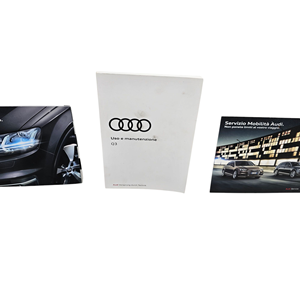 MANUAL DE USO Y MANTENIMIENTO AUDI Q3 Serie (F3B) 83A012750AF (18>) - Product Image 4