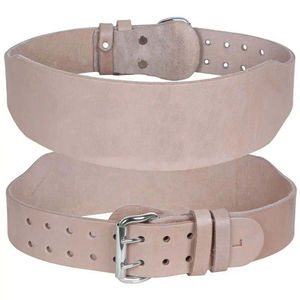 Ceinture de musculation en cuir réglable pour la protection de la taille, ceinture de musculation en cuir personnalisée pour la salle de sport, accessoires de musculation pour la salle de sport - Product Image 1