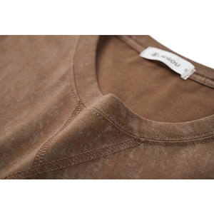 Oem/odm เสื้อยืดออกแบบได้ตามต้องการเสื้อยืดสำหรับผู้ชายพิมพ์โลโก้ดิจิตอลเสื้อยืดขนาดใหญ่ดีไซน์ใหม่ผ้าเจอร์ซีย์พิมพ์ลาย100% ผ้าฝ้ายออร์แกนิก - Product Image 5