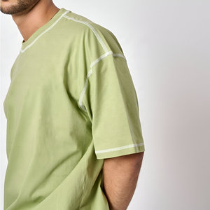 เสื้อยืดผู้ชายไซส์ใหญ่พิเศษแห้งเร็ววัสดุระบายอากาศได้ดี - Product Image 5