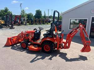 Kubota BX23S Tractor Loader 4WD Compact Front End Loader Backhoe Diesel Farm Utility MachineHot Deal Kubota BX23S 4WD Diesel - Product Image 1