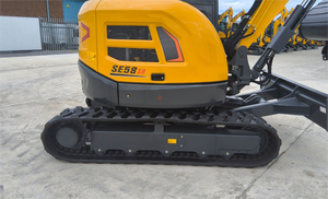 Petite excavatrice sur chenilles Mini SE58SR 5.8t d'origine en usine - Product Image 2