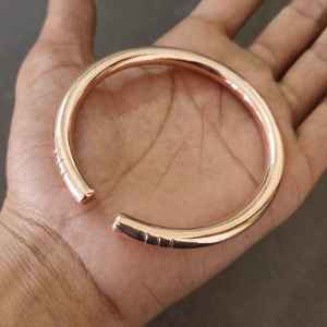 Artritis cobre 6 pulsera magnética para artritis brazaletes chapados en oro 99.99% cobre puro Kada pulsera magnética de cobre - Product Image 6