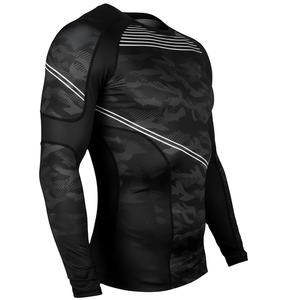 เสื้อรัดกล้ามแบบสั่งทำขายส่งสำหรับผู้ชาย |   เสื้อแขนยาวสำหรับ MMA BJJ และการต่อสู้แบบกราปลิง - Product Image 2