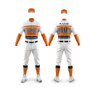 Último uniforme de béisbol de moda de secado rápido Su propio diseño y uniformes de béisbol de marca Uniforme de béisbol personalizado Sublimación - Product Image 4