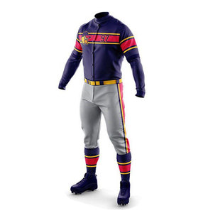 Uniforme de Béisbol Personalizado de Alta Calidad para Equipos Deportivos, Conjunto Unisex de Talla Grande para Deportes al Aire Libre para Adultos - Product Image 3