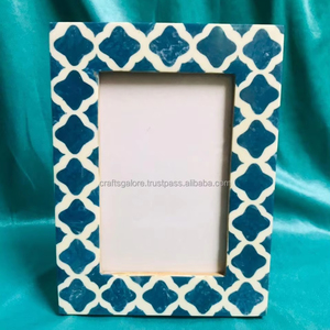 Mesa de centro de lujo con incrustaciones de hueso, ecológica, tamaño personalizado, para sala de estar, decoración del hogar, pulida, artesanía en madera - Product Image 1