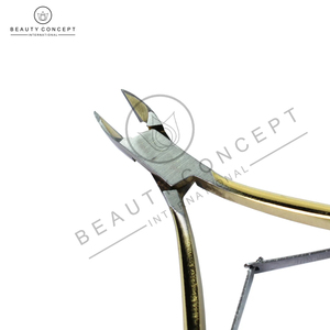 กรรไกรตัดเล็บสแตนเลสปลายแหลมสีทอง, กรรไกรตัดแต่งเล็บเครื่องมือทำเล็บตามแนวคิดความงามเป็นมิตรต่อสิ่งแวดล้อม - Product Image 6