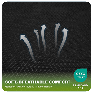 Arnés de transferencia para pacientes, soporte completo para el cuerpo, para el cuidado de ancianos y discapacitados, transferencia de silla de ruedas a cama con presillas - Product Image 6