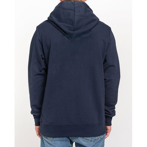 Sudadera con Capucha Personalizada OEM para Hombre, Color Azul Marino Medianoche, Felpa, con Cordón, Estilo Urbano, Venta al por Mayor de Fábrica, MOQ Bajo, Sudadera al por Mayor - Product Image 6
