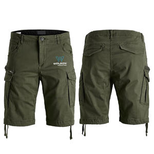 Short Cargo OEM Haute Qualité Mode Designer Premium Marque Personnalisée Hommes Pantalons Courts en Coton Cortos De Fitness Shorts Cargo. - Product Image 4