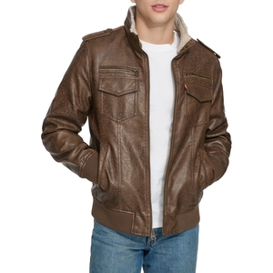 Veste en cuir pour homme de qualité supérieure, prix de gros, design OEM confortable, design personnalisé, nouveau design, vêtements décontractés, quantité en vrac - Product Image 1