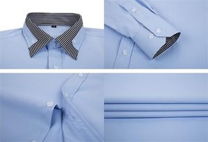 OEM Tarifa barata Nueva moda Hombres Camisa abotonada Super calidad Logotipo personalizado/Colores Top trending Camisa abotonada con peso ligero - Product Image 2