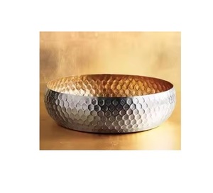 Bol à chocolat en métal plaqué or Bol à chocolat de qualité supérieure fait à la main Bol à chocolat décoratif de table le plus vendu - Product Image 6