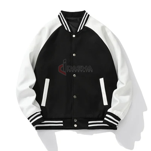 2024 vente en gros logo de créateur personnalisé vestes haute rue hommes décontracté Baseball veste professionnel fabrique Letterman Jacke - Product Image 4
