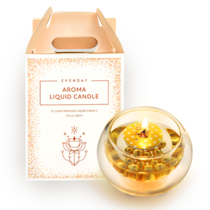 Evenday 80ml Cire liquide premium pour bougies, gel de cire de coco, aromathérapie, décoration intérieure, fêtes, Saint-Valentin, Thanksgiving - Product Image 1