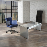 Chaise de bureau pivotante de luxe en aluminium de style aviateur rétro industriel avec couleur personnalisée pour la maison et le bureau